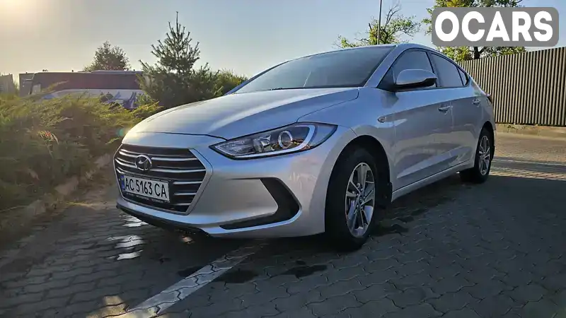 KMHD741CAJU501280 Hyundai Elantra 2017 Седан 1.59 л. Фото 2