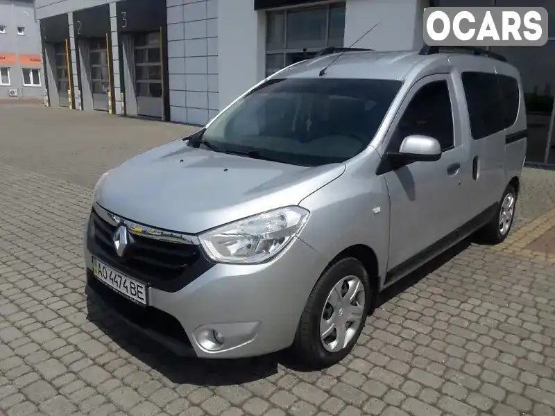 Мінівен Renault Dokker 2013 null_content л. Ручна / Механіка обл. Закарпатська, Мукачево - Фото 1/21