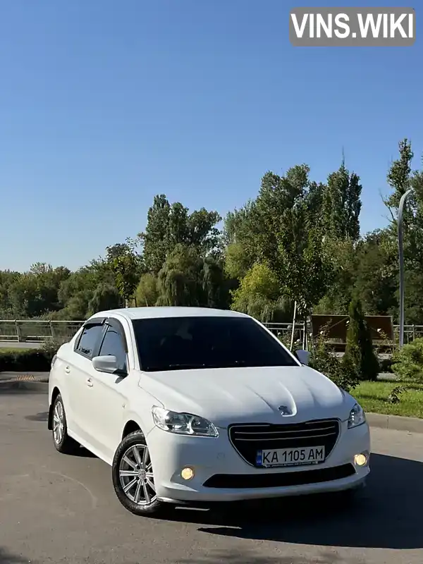 Седан Peugeot 301 2013 1.6 л. Ручная / Механика обл. Донецкая, Краматорск - Фото 1/17