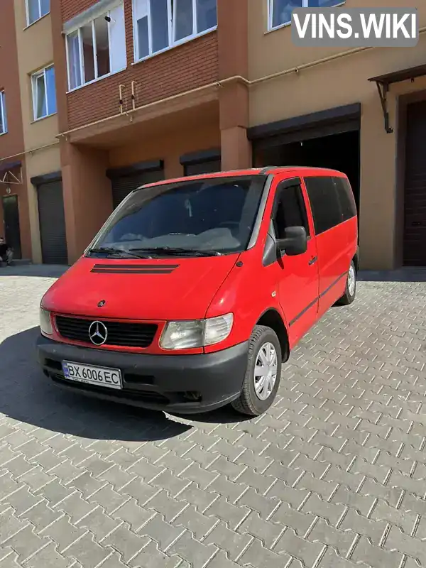 Мінівен Mercedes-Benz Vito 2001 2.1 л. Ручна / Механіка обл. Хмельницька, Хмельницький - Фото 1/8