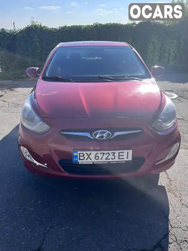 Седан Hyundai Accent 2012 1.4 л. Автомат обл. Хмельницька, Хмельницький - Фото 1/5