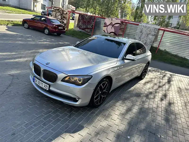 Седан BMW 7 Series 2011 3 л. Автомат обл. Хмельницька, Хмельницький - Фото 1/21