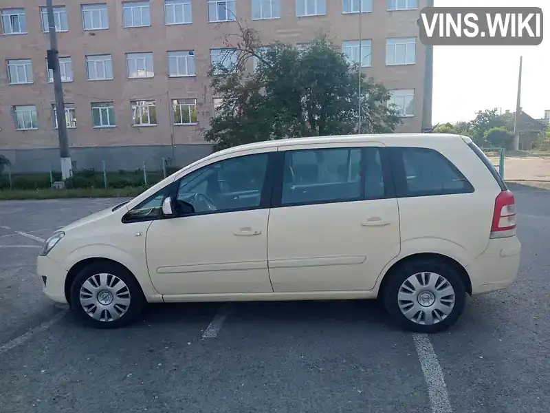 Мінівен Opel Zafira 2012 1.6 л. Автомат обл. Київська, Біла Церква - Фото 1/11