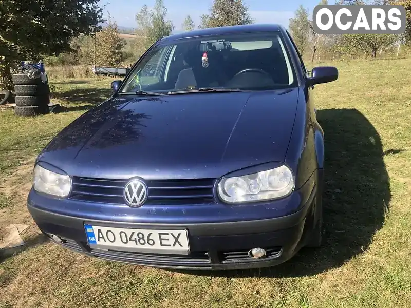 Хетчбек Volkswagen Golf 2000 1.4 л. Ручна / Механіка обл. Закарпатська, Хуст - Фото 1/9