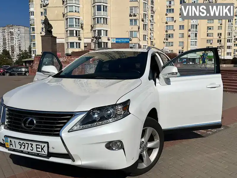 Позашляховик / Кросовер Lexus RX 2012 3.46 л. обл. Київська, Київ - Фото 1/21