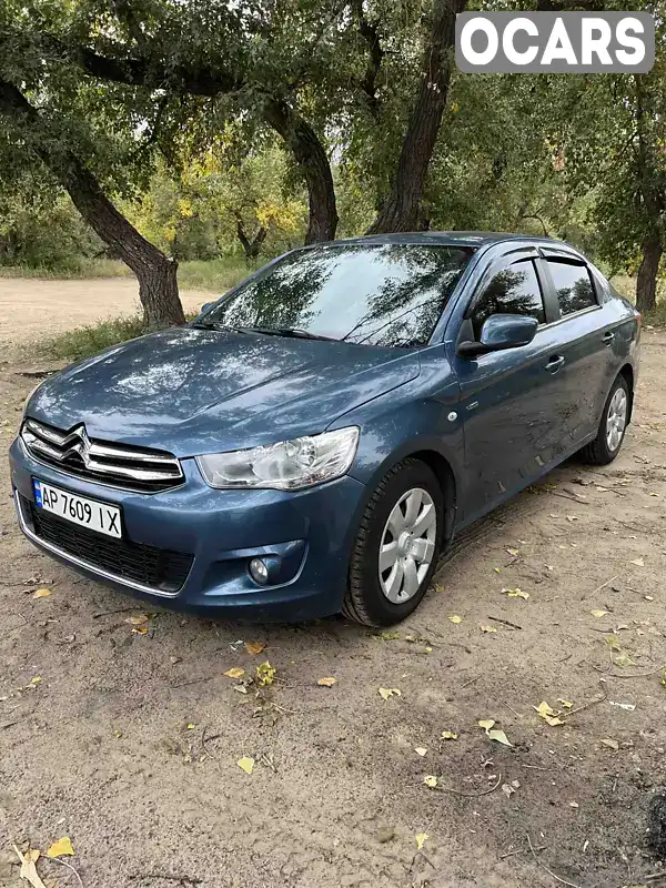 Седан Citroen C-Elysee 2013 1.56 л. Ручна / Механіка обл. Запорізька, Запоріжжя - Фото 1/14