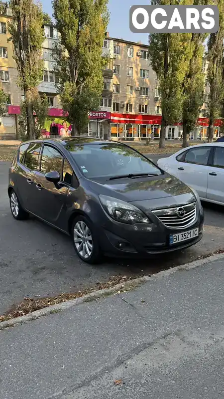 Микровэн Opel Meriva 2010 1.69 л. Автомат обл. Полтавская, Полтава - Фото 1/20