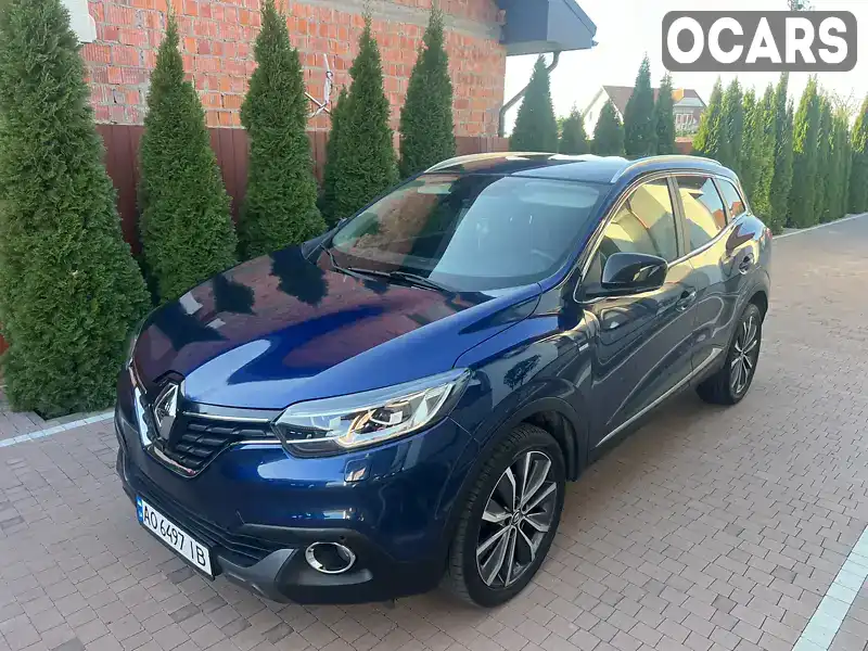 Позашляховик / Кросовер Renault Kadjar 2018 1.2 л. Ручна / Механіка обл. Закарпатська, Ужгород - Фото 1/21