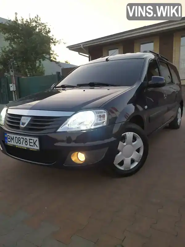 Седан Dacia Logan 2009 1.6 л. Ручная / Механика обл. Сумская, Сумы - Фото 1/21