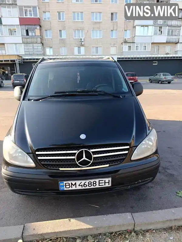 Мінівен Mercedes-Benz Vito 2008 2.15 л. Ручна / Механіка обл. Сумська, Суми - Фото 1/11