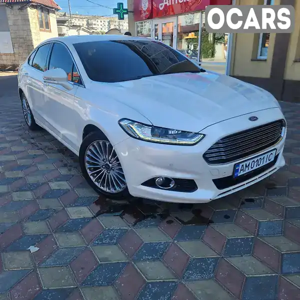 Седан Ford Mondeo 2015 2 л. Автомат обл. Житомирська, Житомир - Фото 1/21