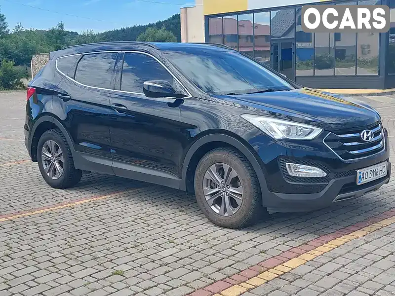 Позашляховик / Кросовер Hyundai Santa FE 2014 2.2 л. Автомат обл. Закарпатська, Виноградів - Фото 1/21