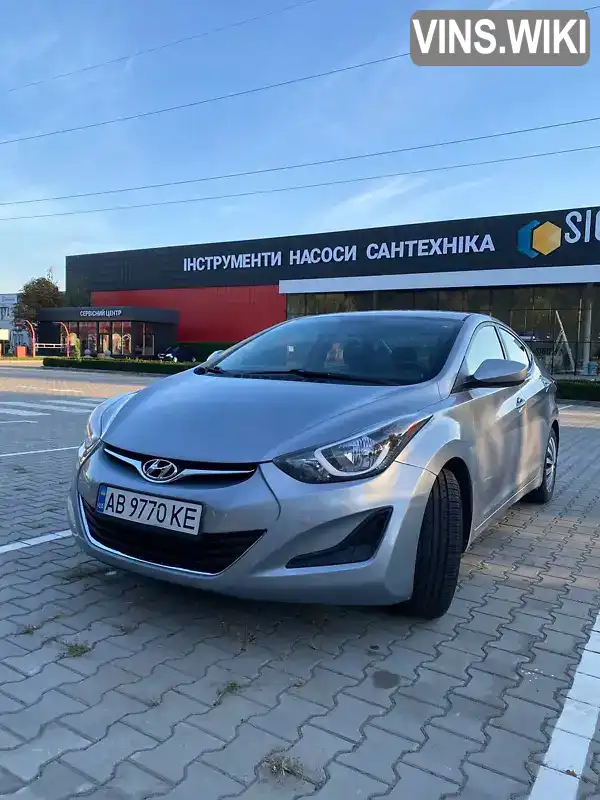 Седан Hyundai Elantra 2014 1.8 л. Автомат обл. Вінницька, Вінниця - Фото 1/21