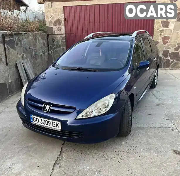 Універсал Peugeot 307 2002 1.59 л. Автомат обл. Тернопільська, Бучач - Фото 1/16