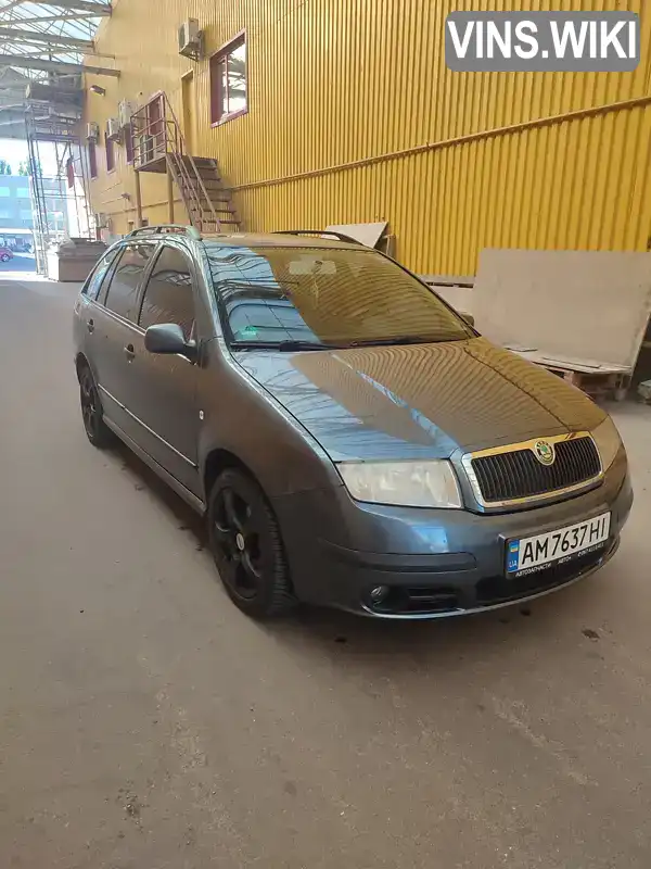 Універсал Skoda Fabia 2005 1.39 л. Ручна / Механіка обл. Житомирська, Житомир - Фото 1/11