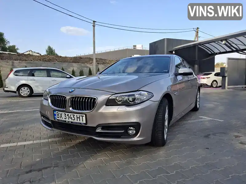 Седан BMW 5 Series 2016 2 л. Автомат обл. Хмельницька, Хмельницький - Фото 1/21