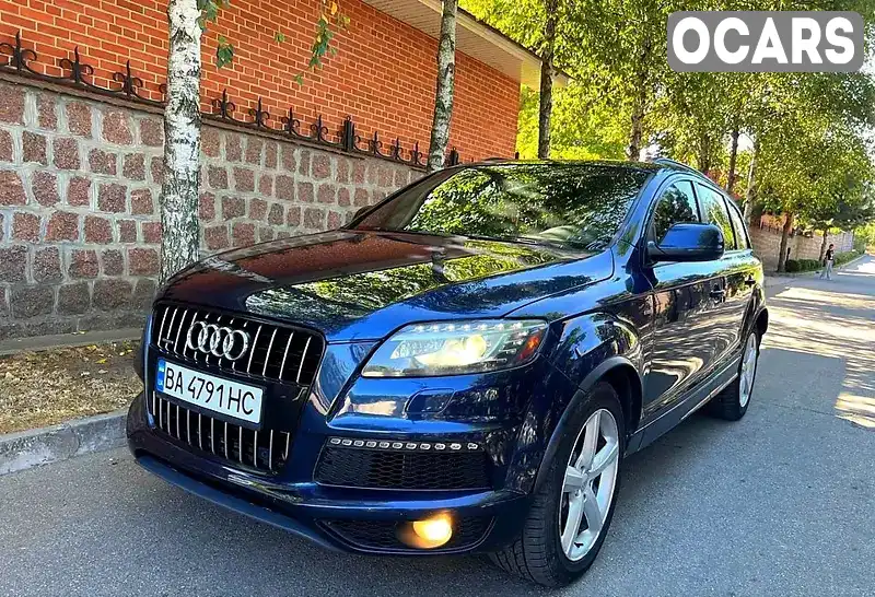 Позашляховик / Кросовер Audi Q7 2013 3 л. Автомат обл. Кіровоградська, Кропивницький (Кіровоград) - Фото 1/15