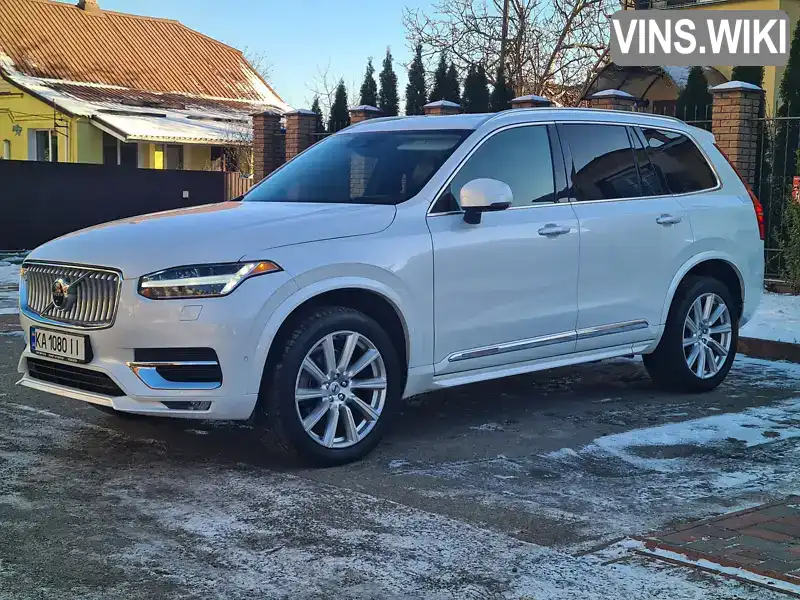 YV4A22PLXJ1193390 Volvo XC90 2017 Внедорожник / Кроссовер 1.97 л. Фото 2