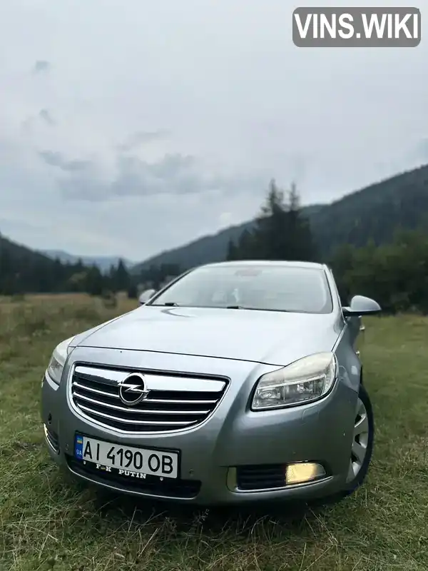 Седан Opel Insignia 2009 1.96 л. Ручна / Механіка обл. Київська, Бориспіль - Фото 1/16