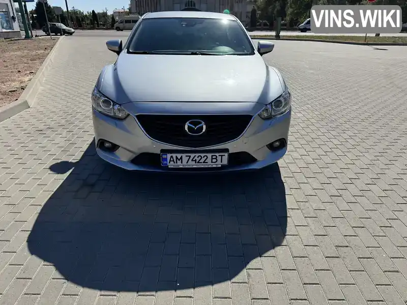 Седан Mazda 6 2016 2 л. Ручна / Механіка обл. Житомирська, Житомир - Фото 1/21