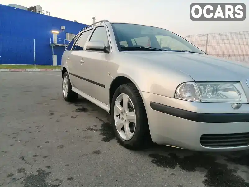 Універсал Skoda Octavia 2003 1.98 л. Ручна / Механіка обл. Київська, Вишневе - Фото 1/21