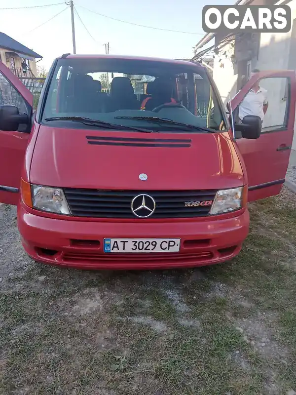 Мінівен Mercedes-Benz Vito 1999 2.15 л. Ручна / Механіка обл. Івано-Франківська, Коломия - Фото 1/11