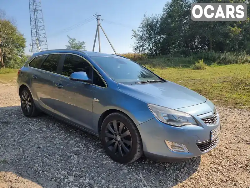 W0LPE8EF0B8026144 Opel Astra 2010 Универсал 1.69 л. Фото 2