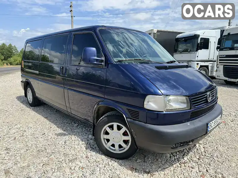 Мінівен Volkswagen Transporter 2002 2.5 л. Ручна / Механіка обл. Львівська, Яворів - Фото 1/21