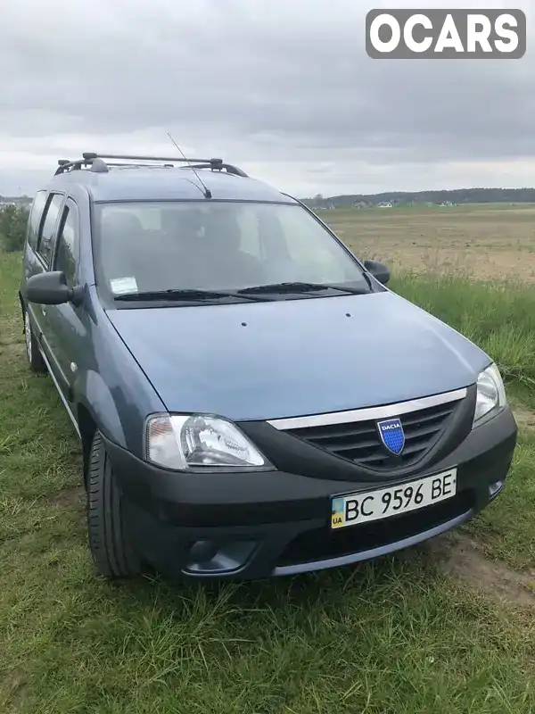 Седан Dacia Logan 2007 1.6 л. Ручна / Механіка обл. Львівська, Львів - Фото 1/11