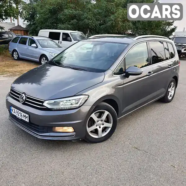 Мікровен Volkswagen Touran 2017 1.97 л. Автомат обл. Київська, Київ - Фото 1/21