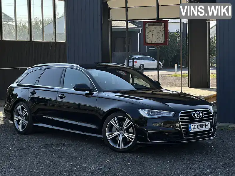 Универсал Audi A6 2016 2.97 л. Автомат обл. Закарпатская, Ужгород - Фото 1/21