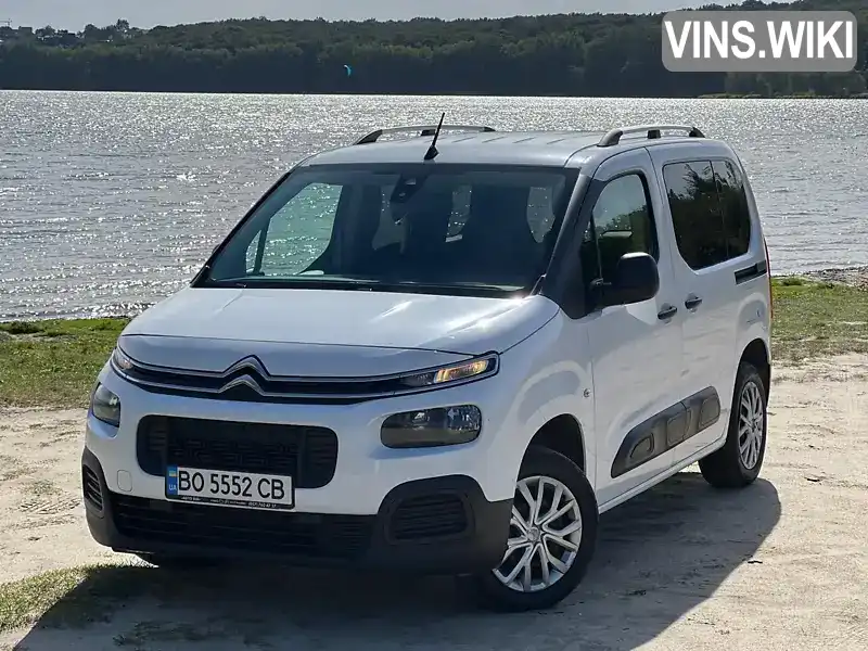 Мінівен Citroen Berlingo 2020 1.56 л. Ручна / Механіка обл. Тернопільська, Тернопіль - Фото 1/21