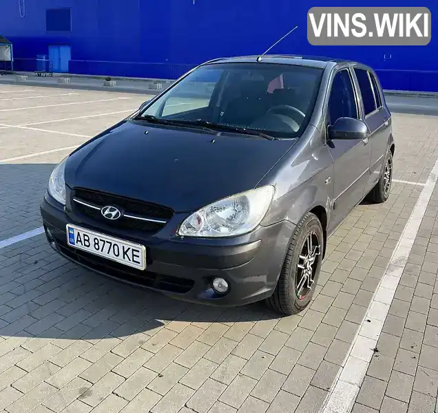 Хетчбек Hyundai Getz 2010 1.4 л. Автомат обл. Вінницька, Вінниця - Фото 1/21