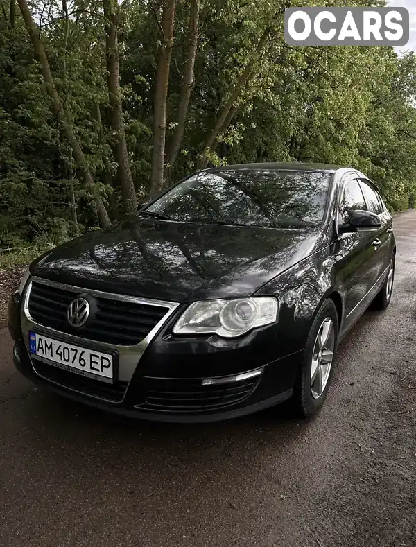 Седан Volkswagen Passat 2007 1.97 л. Ручна / Механіка обл. Житомирська, Звягель - Фото 1/21