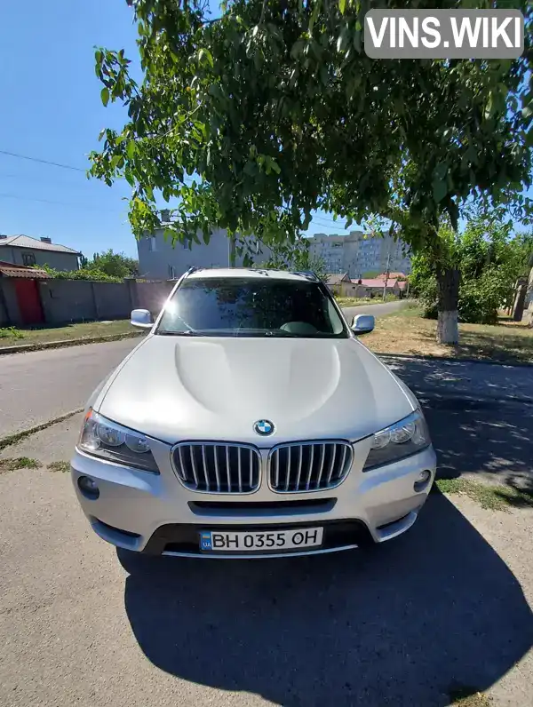 Позашляховик / Кросовер BMW X3 2013 2 л. Автомат обл. Одеська, Одеса - Фото 1/12