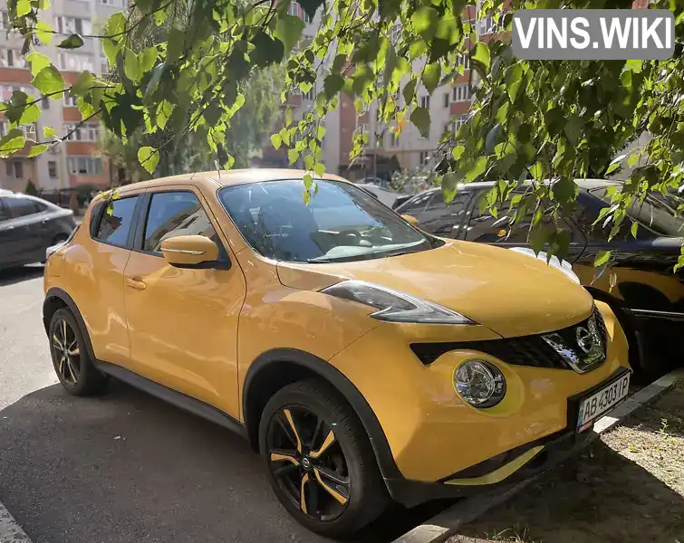 Внедорожник / Кроссовер Nissan Juke 2017 1.6 л. Автомат обл. Винницкая, Винница - Фото 1/15