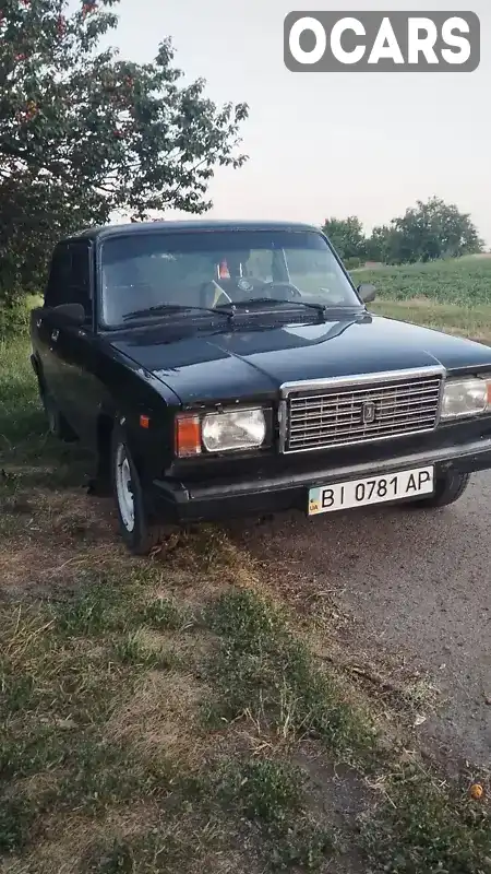 Седан ВАЗ / Lada 2107 2007 1.45 л. Ручна / Механіка обл. Полтавська, Шишаки - Фото 1/15