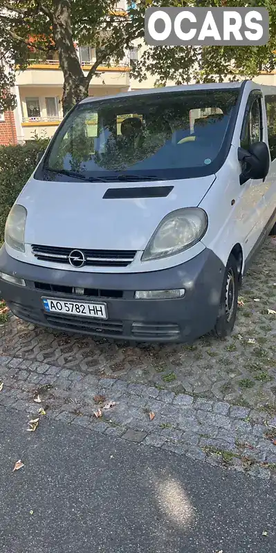 Мінівен Opel Vivaro 2004 1.9 л. Ручна / Механіка обл. Закарпатська, Іршава - Фото 1/5