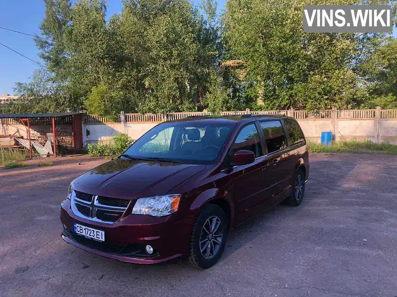 Мінівен Dodge Grand Caravan 2017 3.6 л. Автомат обл. Чернігівська, Чернігів - Фото 1/16