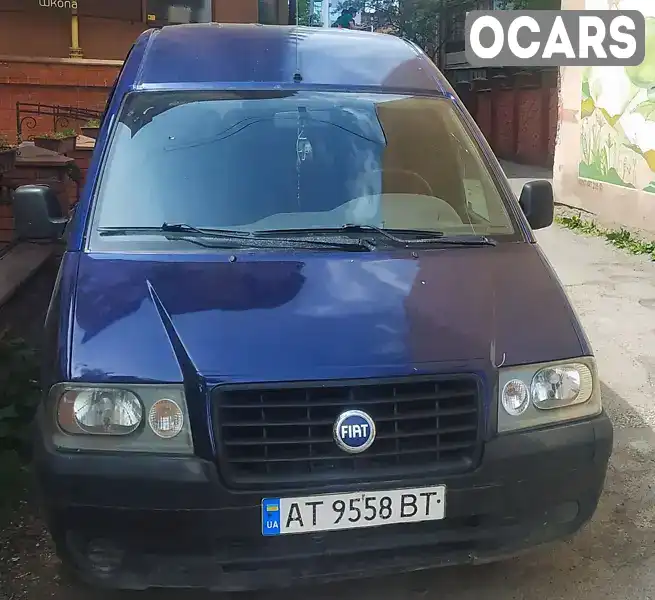 Хетчбек Fiat Scudo 2005 2 л. Ручна / Механіка обл. Івано-Франківська, Івано-Франківськ - Фото 1/12