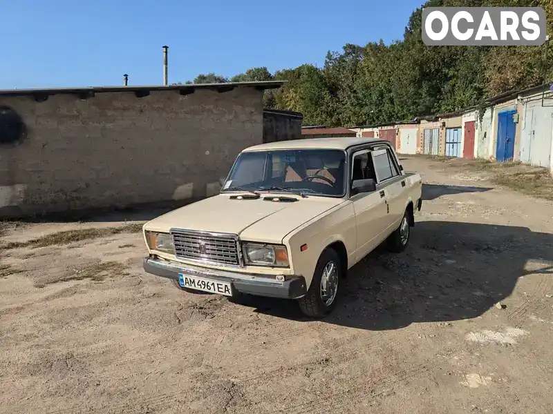 Седан ВАЗ / Lada 2107 1987 1.57 л. Ручна / Механіка обл. Житомирська, Житомир - Фото 1/21