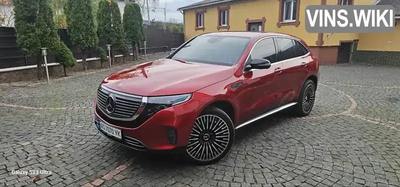 Позашляховик / Кросовер Mercedes-Benz EQC 2020 null_content л. обл. Закарпатська, Тячів - Фото 1/21