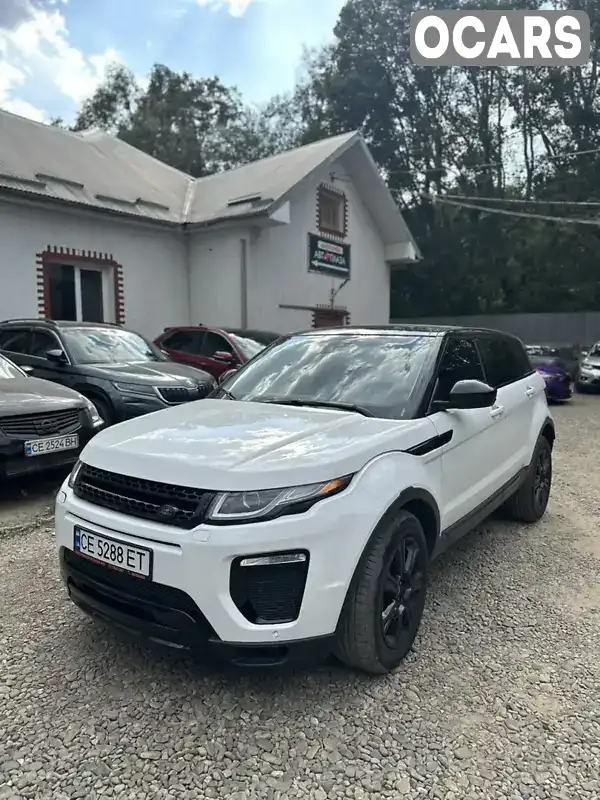 Позашляховик / Кросовер Land Rover Range Rover Evoque 2017 2 л. Автомат обл. Чернівецька, Чернівці - Фото 1/21