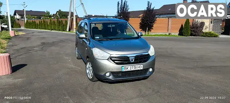 Мінівен Dacia Lodgy 2012 1.5 л. Ручна / Механіка обл. Київська, Бориспіль - Фото 1/12