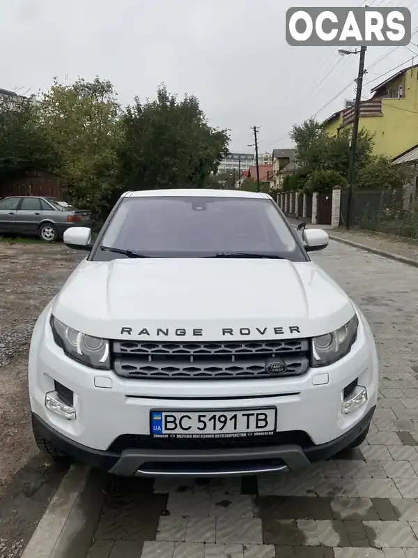 Позашляховик / Кросовер Land Rover Range Rover Evoque 2012 2 л. Автомат обл. Львівська, Львів - Фото 1/16