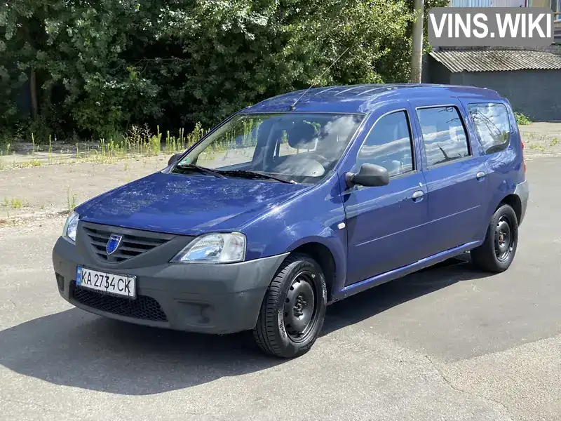 Універсал Dacia Logan MCV 2007 1.4 л. Ручна / Механіка обл. Київська, Київ - Фото 1/21