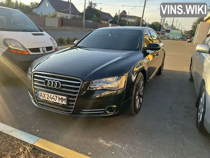 Седан Audi A8 2012 3 л. Автомат обл. Харківська, Харків - Фото 1/13