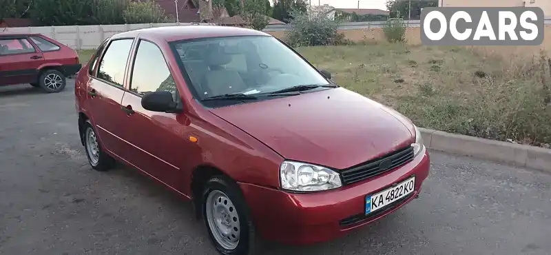 Седан ВАЗ / Lada 1118 Калина 2008 1.6 л. Ручна / Механіка обл. Київська, Київ - Фото 1/15