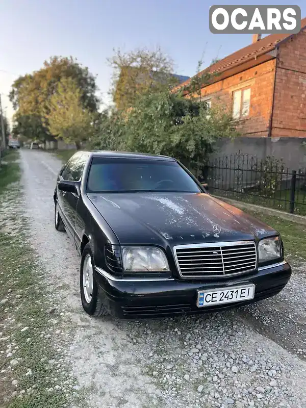 Седан Mercedes-Benz S-Class 1996 3.5 л. Автомат обл. Чернівецька, Чернівці - Фото 1/21