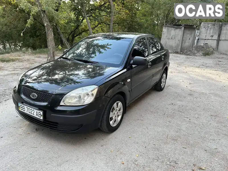 Седан Kia Rio 2008 1.4 л. Ручна / Механіка обл. Кіровоградська, Кропивницький (Кіровоград) - Фото 1/19